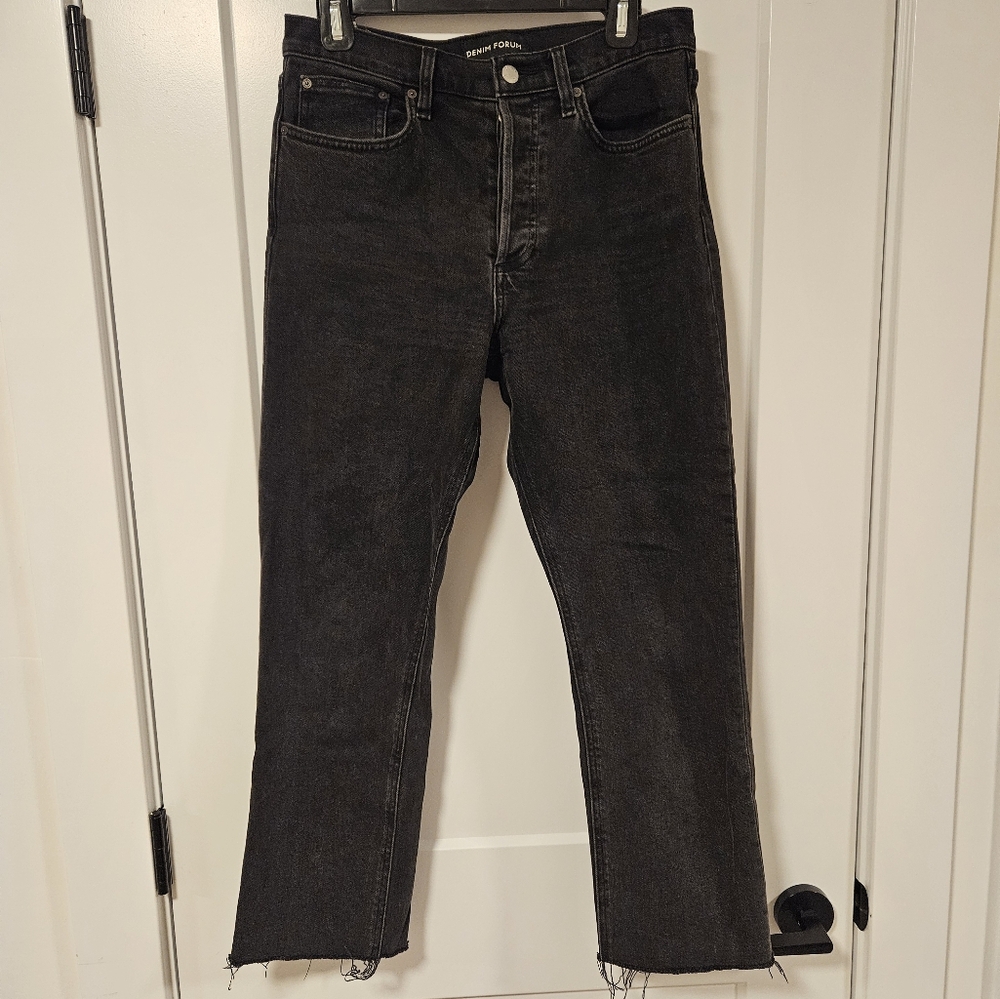 Denim Forum The Arlo High Rise Straight